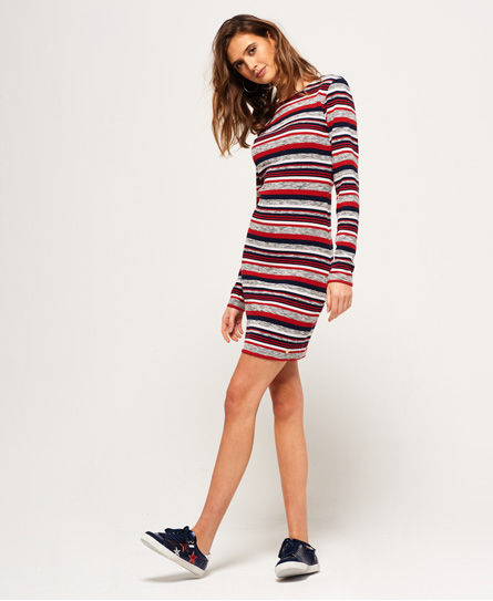 superdry aria bodycon dress