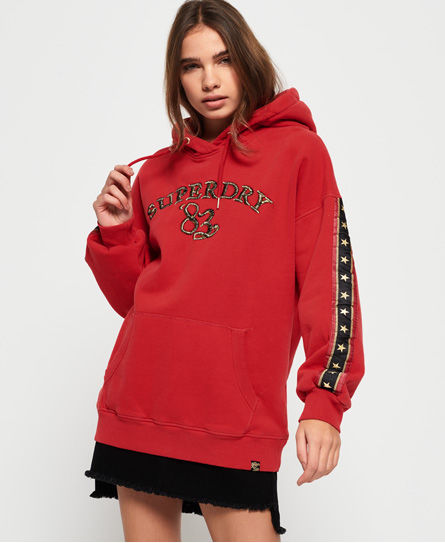 superdry rock bling hoodie