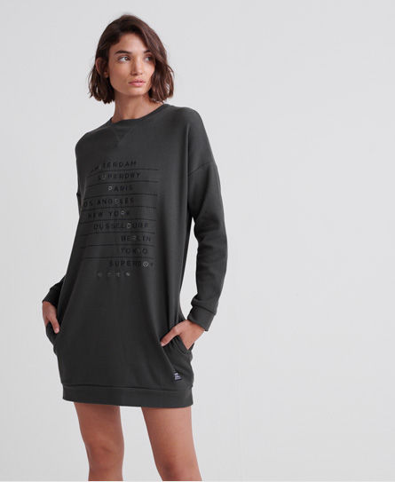 superdry taylor sweat dress