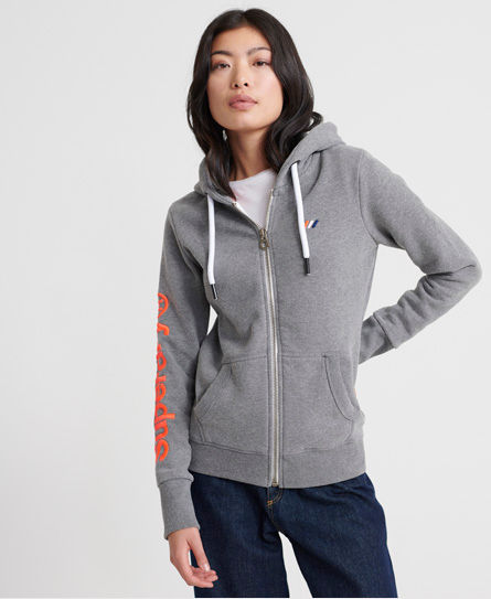 superdry coral hoodie