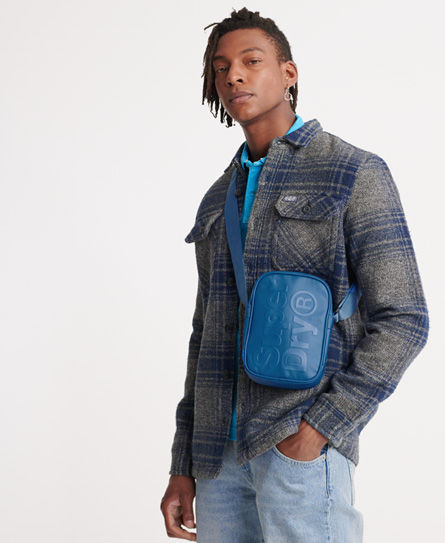 superdry damon side messenger bag
