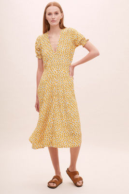 faithfull ari midi dress