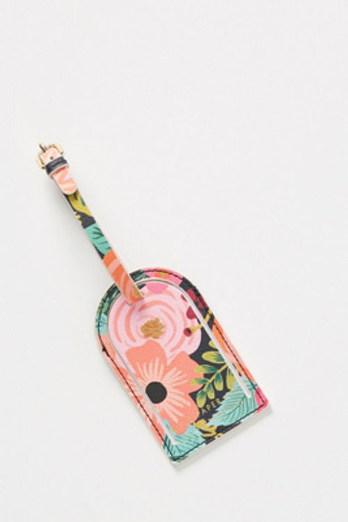 Rifle Paper Co For Anthropologie Garden Party Luggage Tag Pink