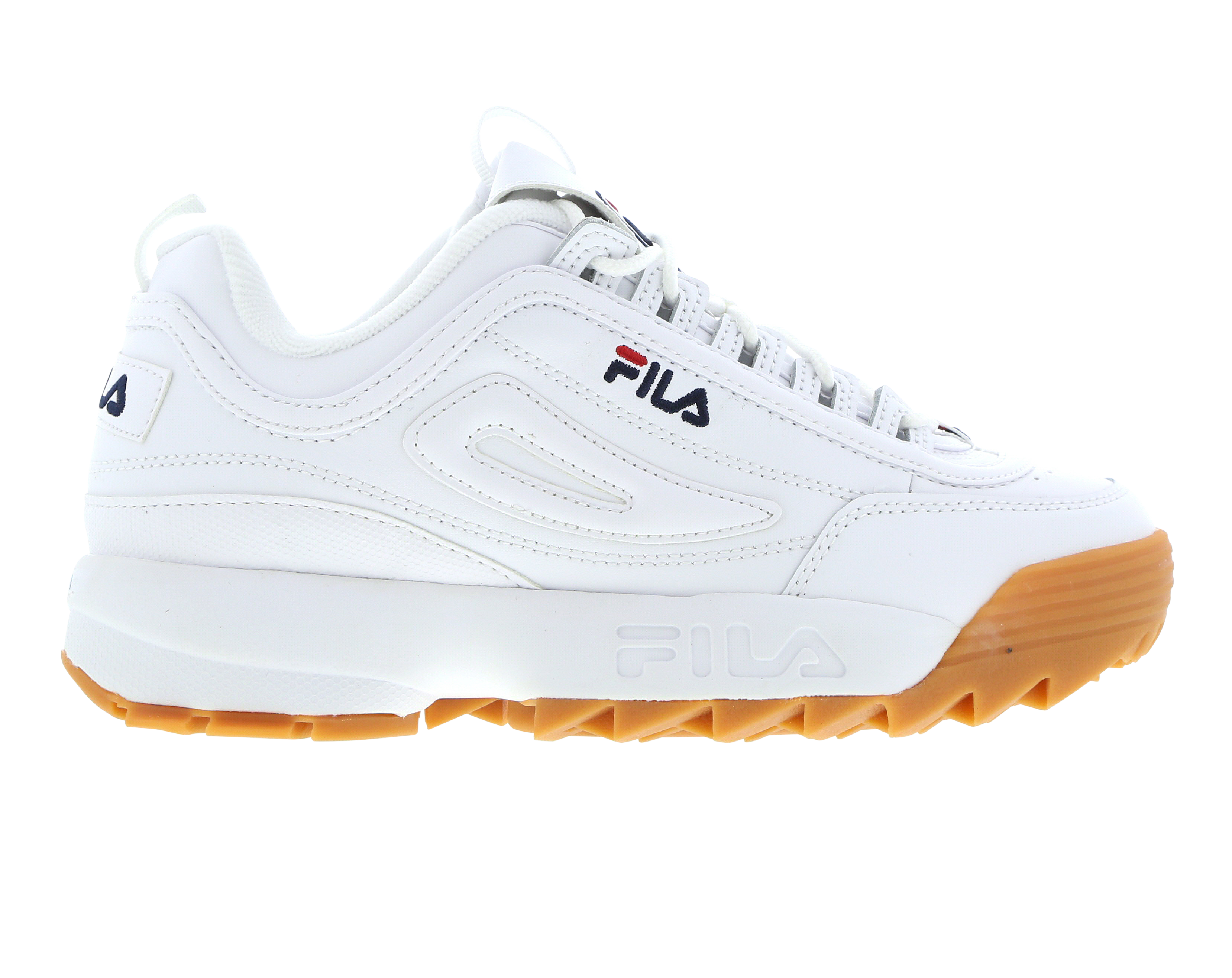 fila disruptor overbranded