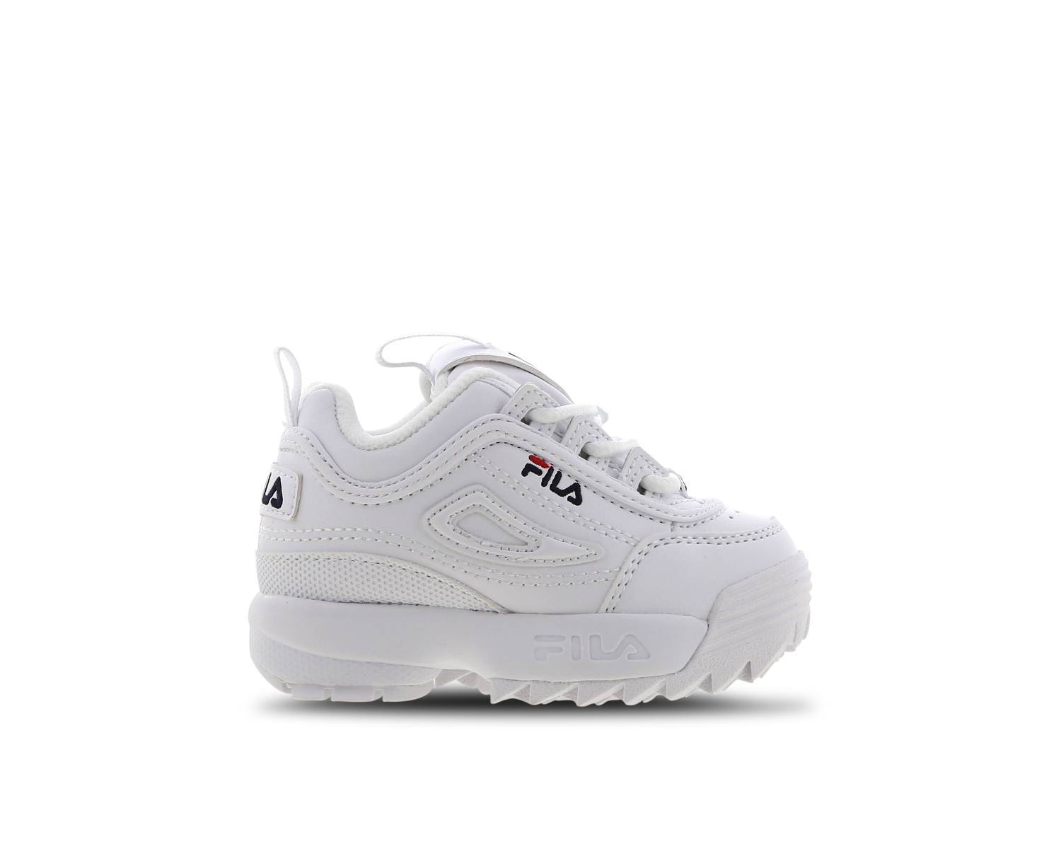 fila disruptor overbranded