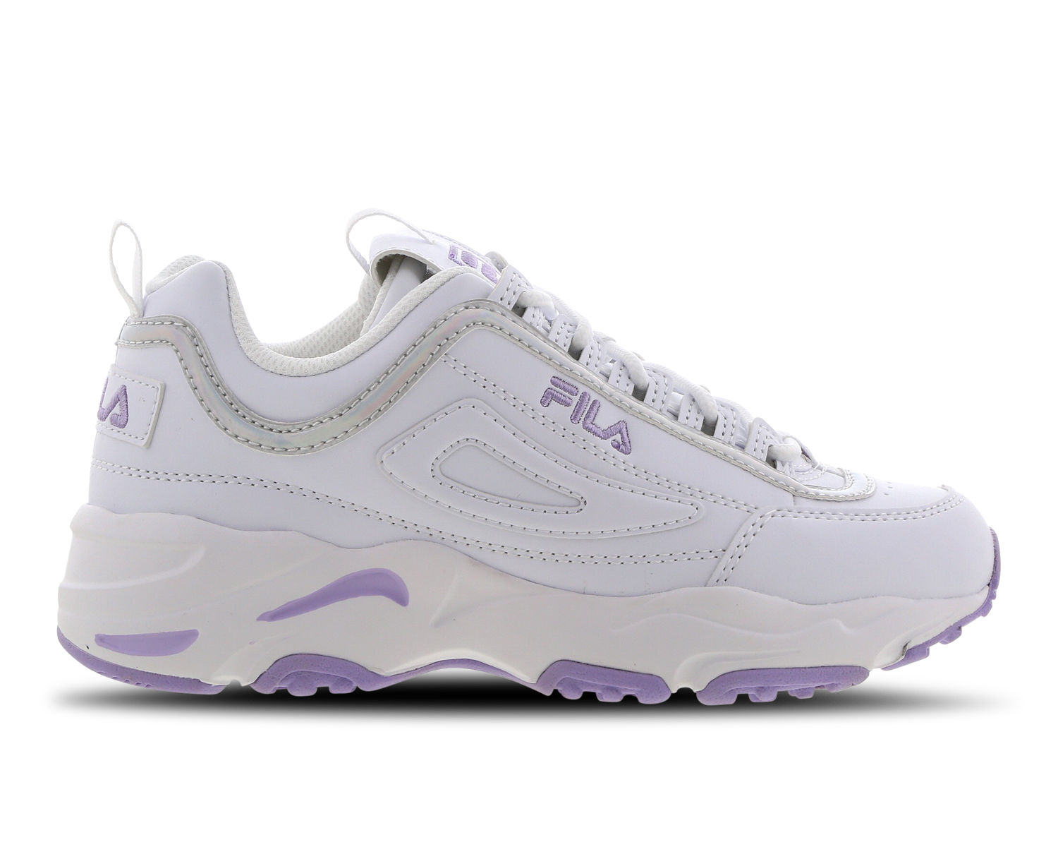 fila disruptor overbranded