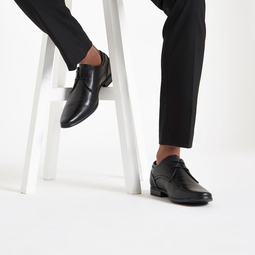 Mens River Island Black Leather Pointed Toe Chelsea Boots Compare Union Square Aberdeen Shopping Centre