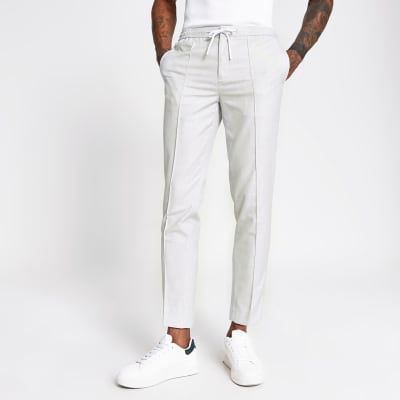 smart skinny joggers mens