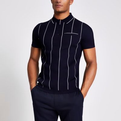 river island mens polo shirts