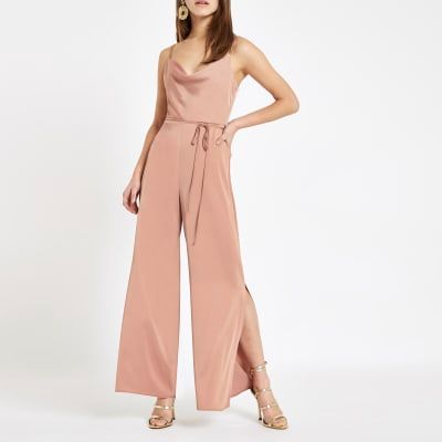 river island cowl neck jumpsuit