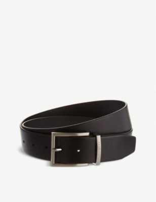 hugo boss leather belt sale