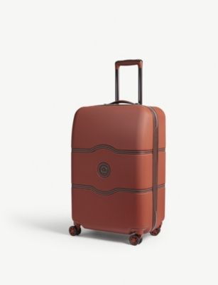 delsey orange luggage