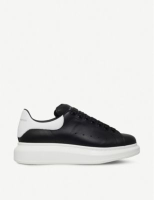 alexander mcqueen trainers mens black