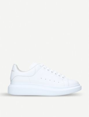 alexander mcqueen white trainers mens