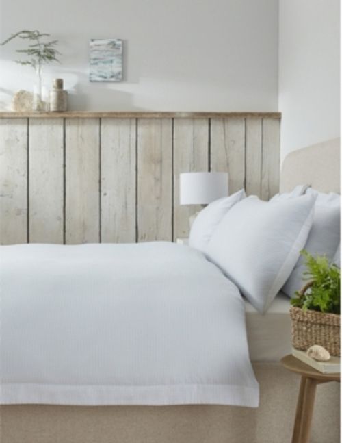 Portobello Gingham Cotton Double Duvet Cover 200cm X 200cm