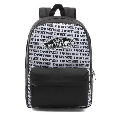 vans realm backpack onyx