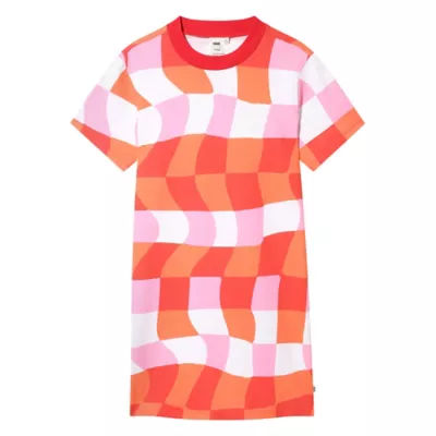 checkerboard vans dress