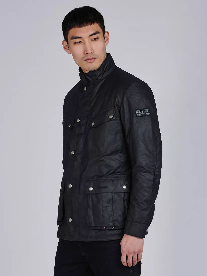 barbour kirkstile waxed cotton jacket