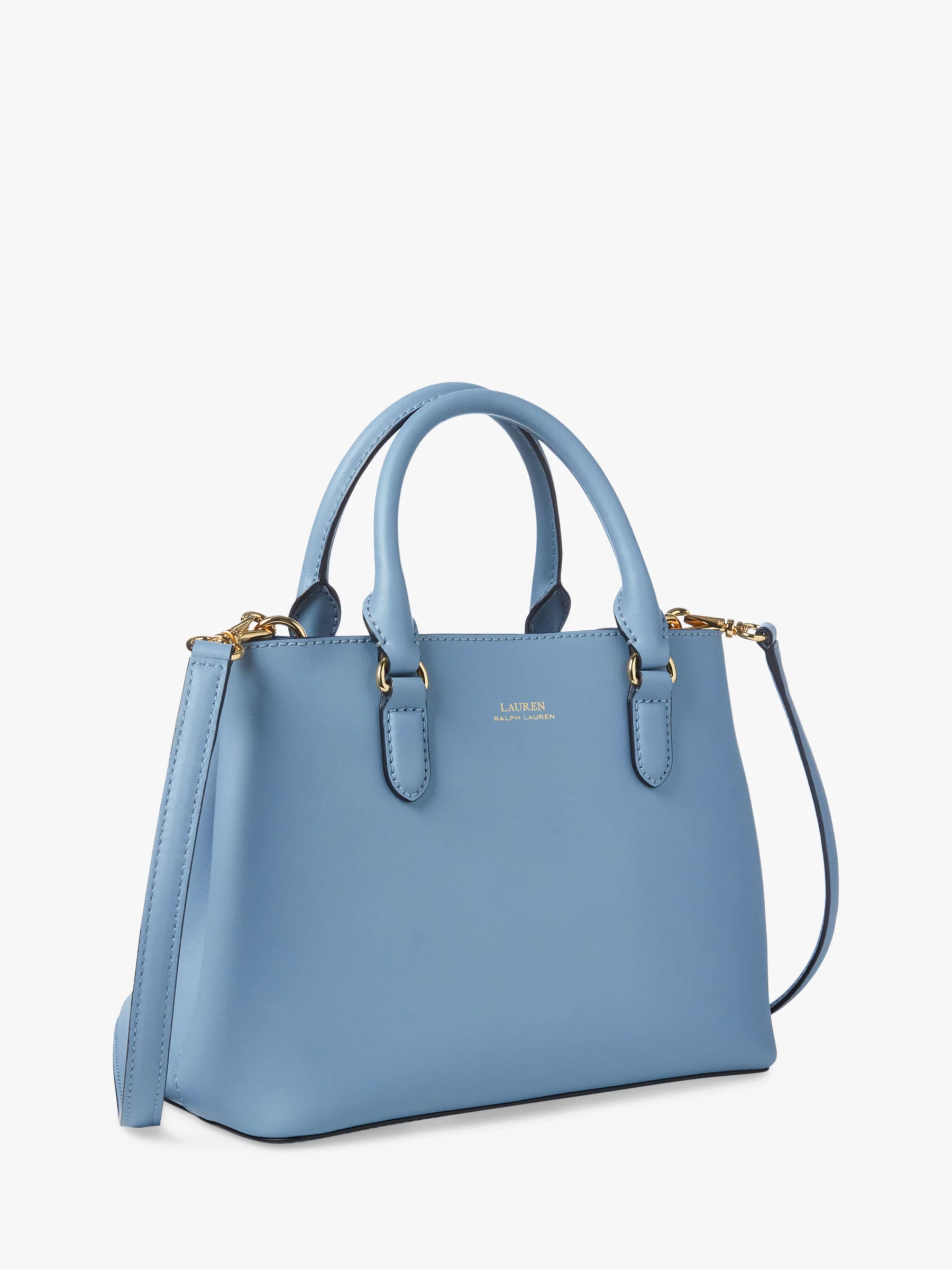 lauren mini leather satchel