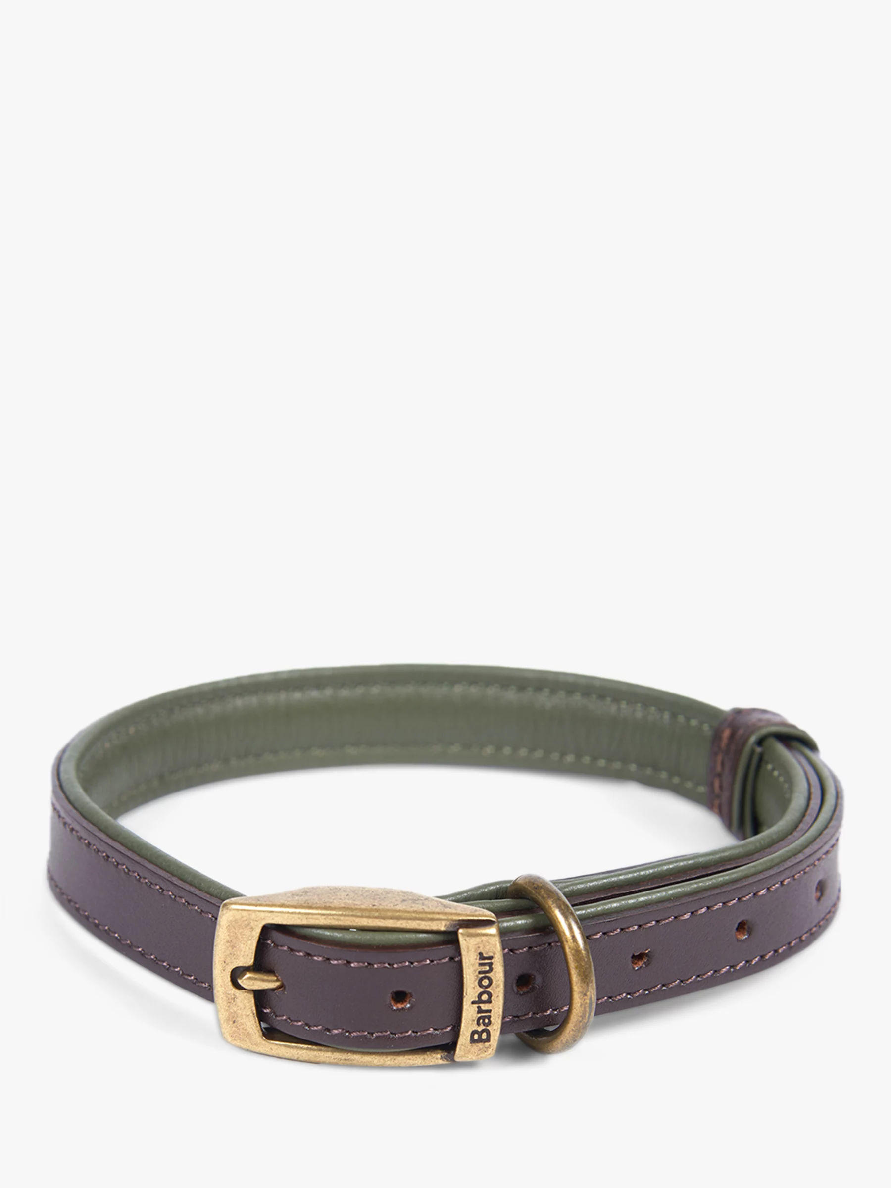 barbour reflective tartan dog collar