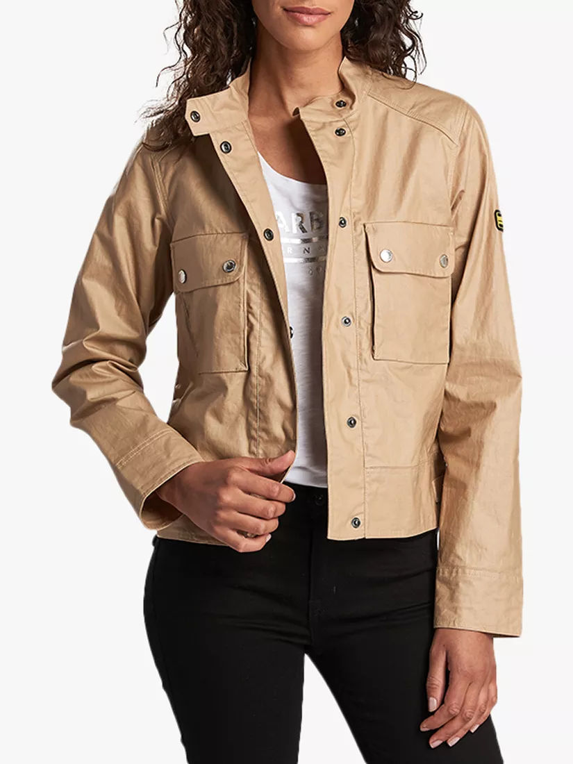 barbour international swingarm casual jacket