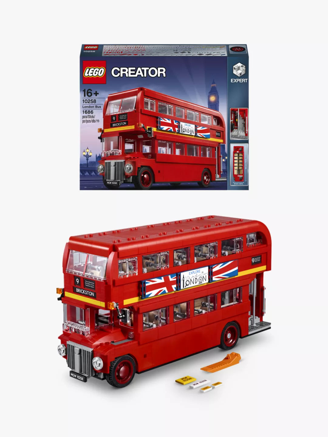 john lewis lego bus