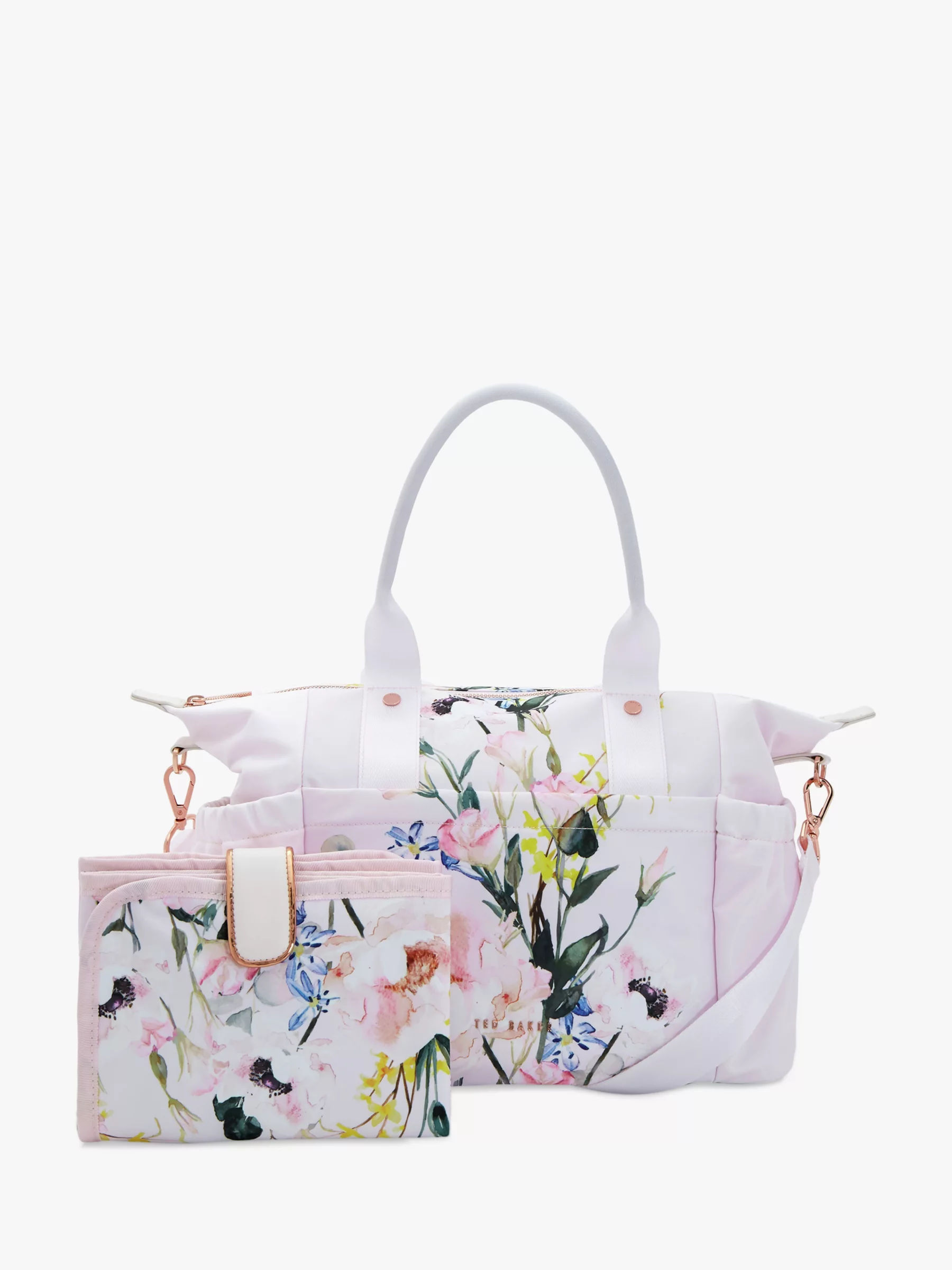 ted baker grey floral bag