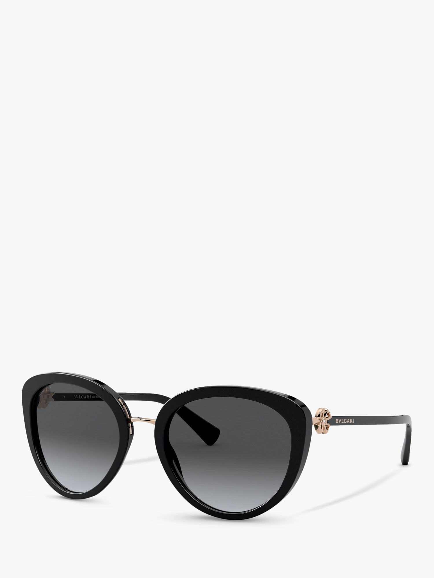 bvlgari bv6098 women's aviator sunglasses goldblack