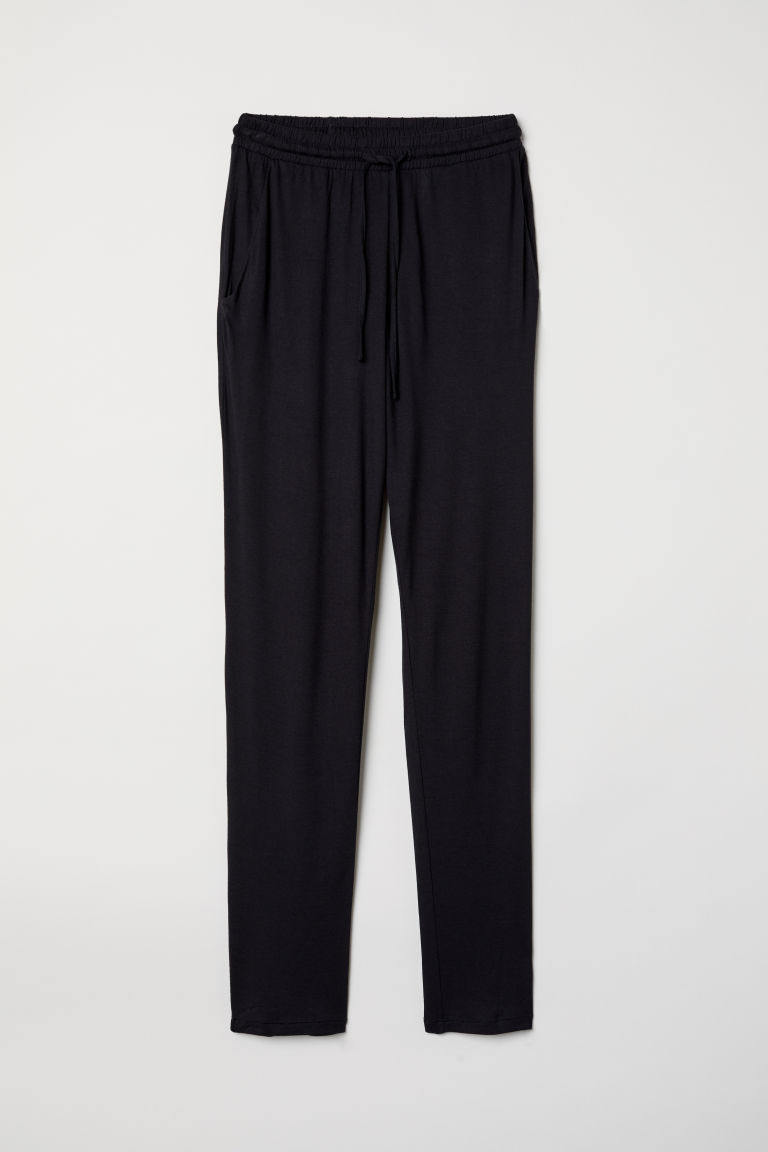black joggers h and m