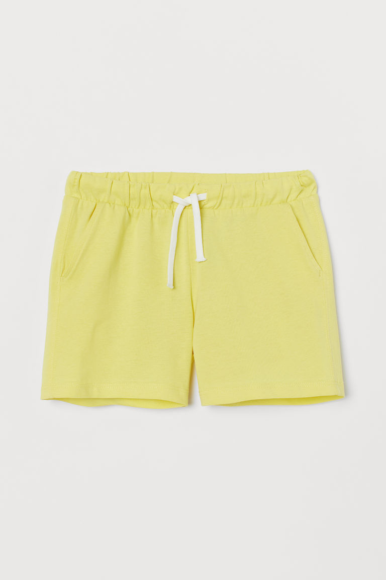 h and m jersey shorts