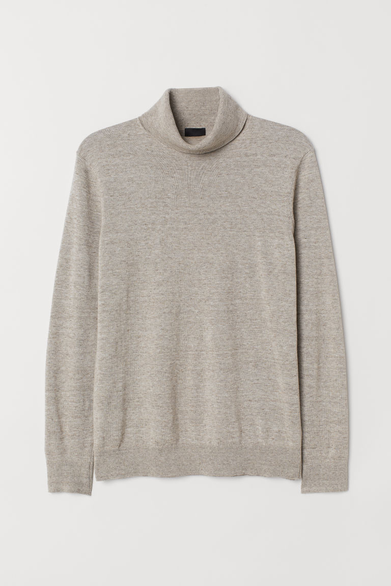 h and m polo neck jumper