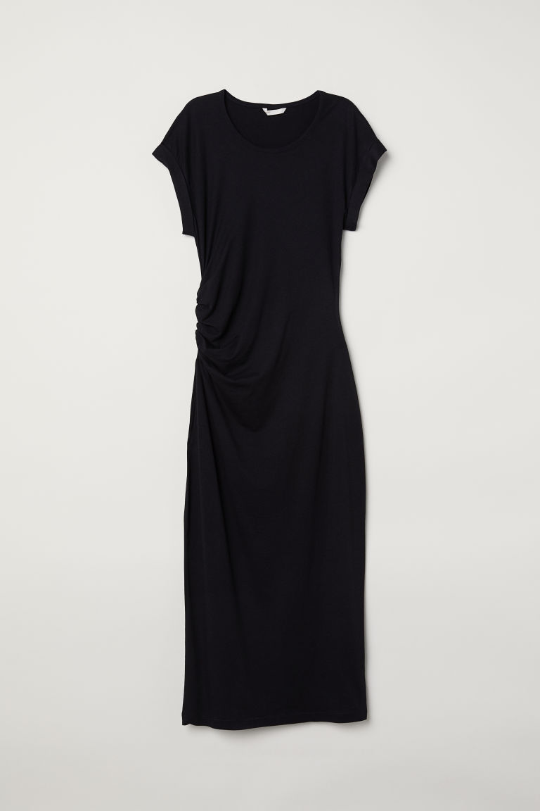 h and m jersey dress