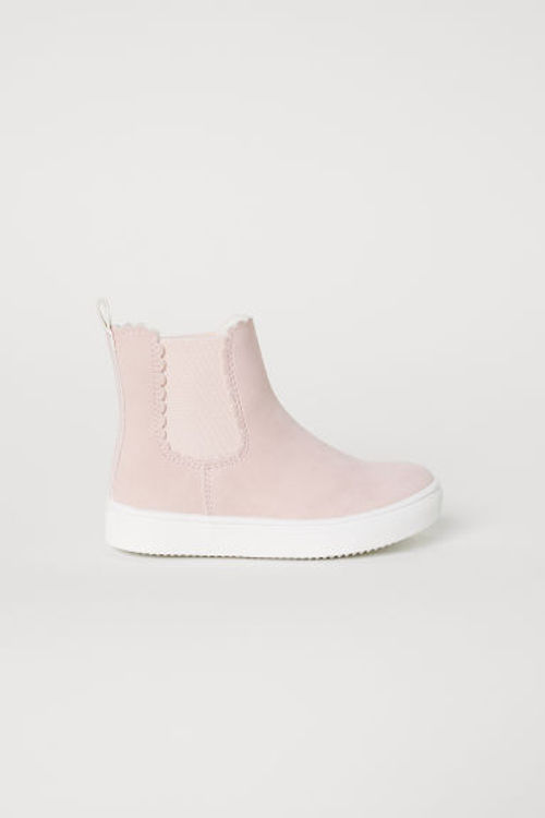 H M Warm Lined Chelsea Boots Pink Compare Union Square Aberdeen Shopping Centre