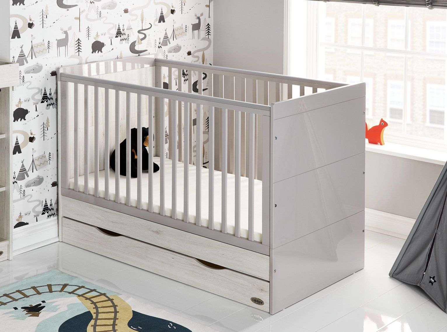 silver cross kew cot bed