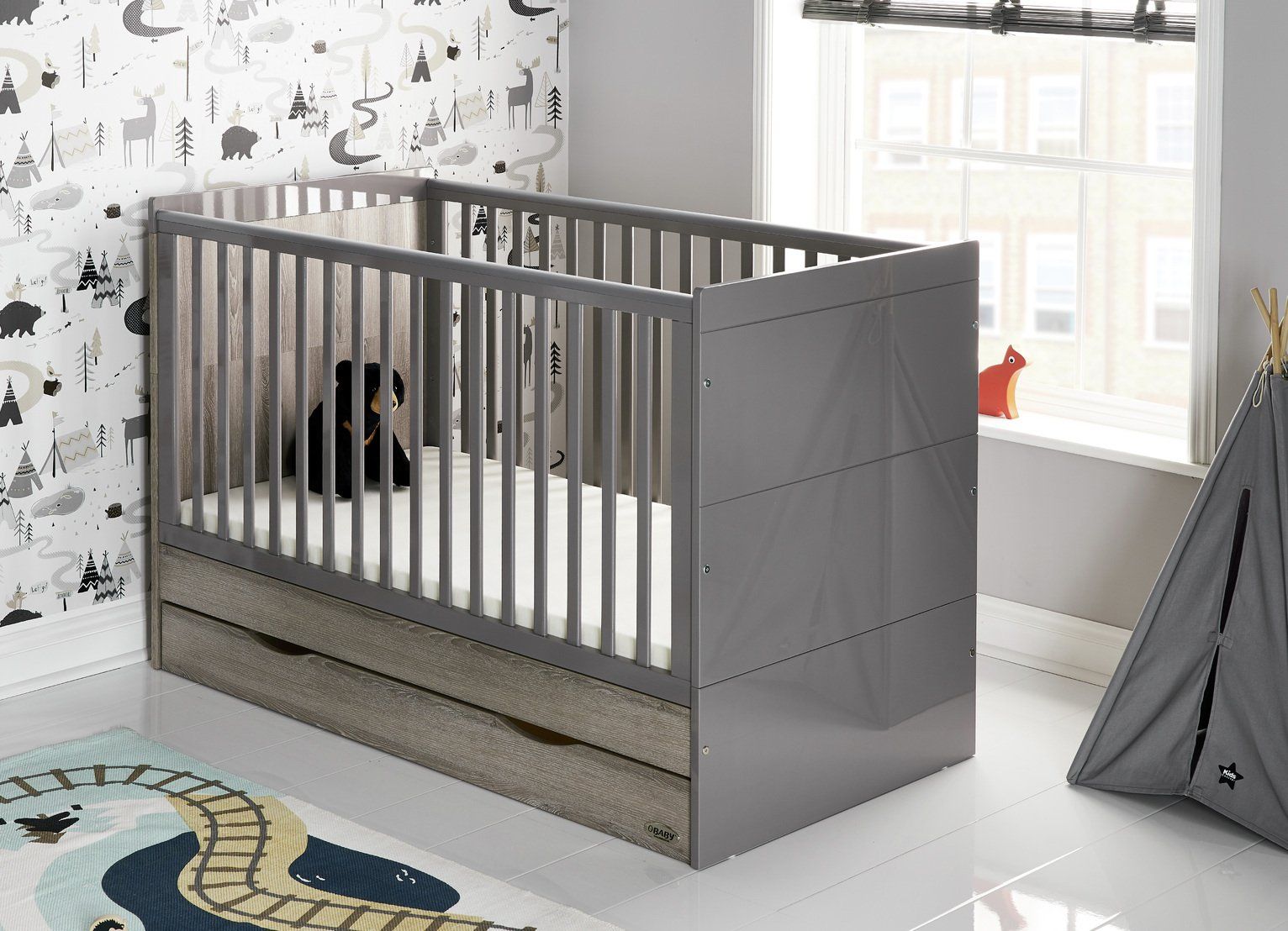 babylo sienna cot bed