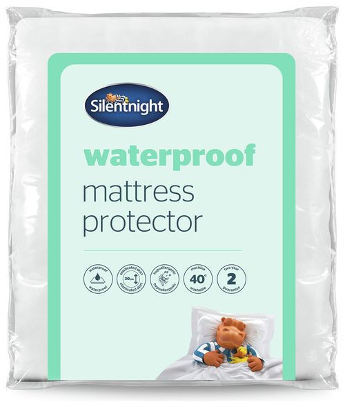Silentnight Safe Nights Waterproof Mattress Protector Single