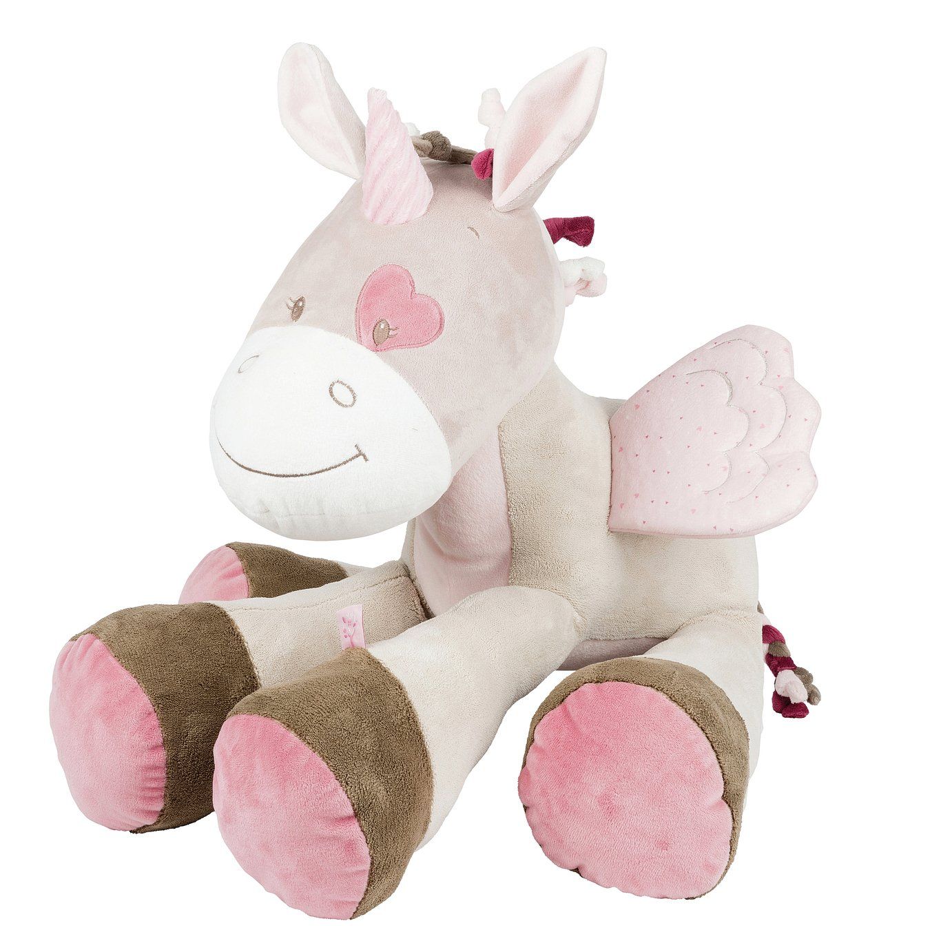 baby clementoni unicorn learning soft toy