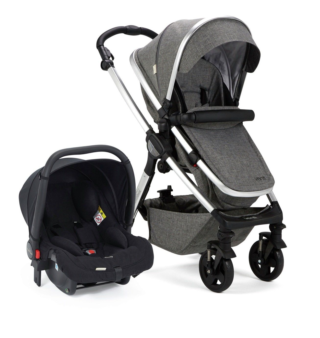 grey venti travel system