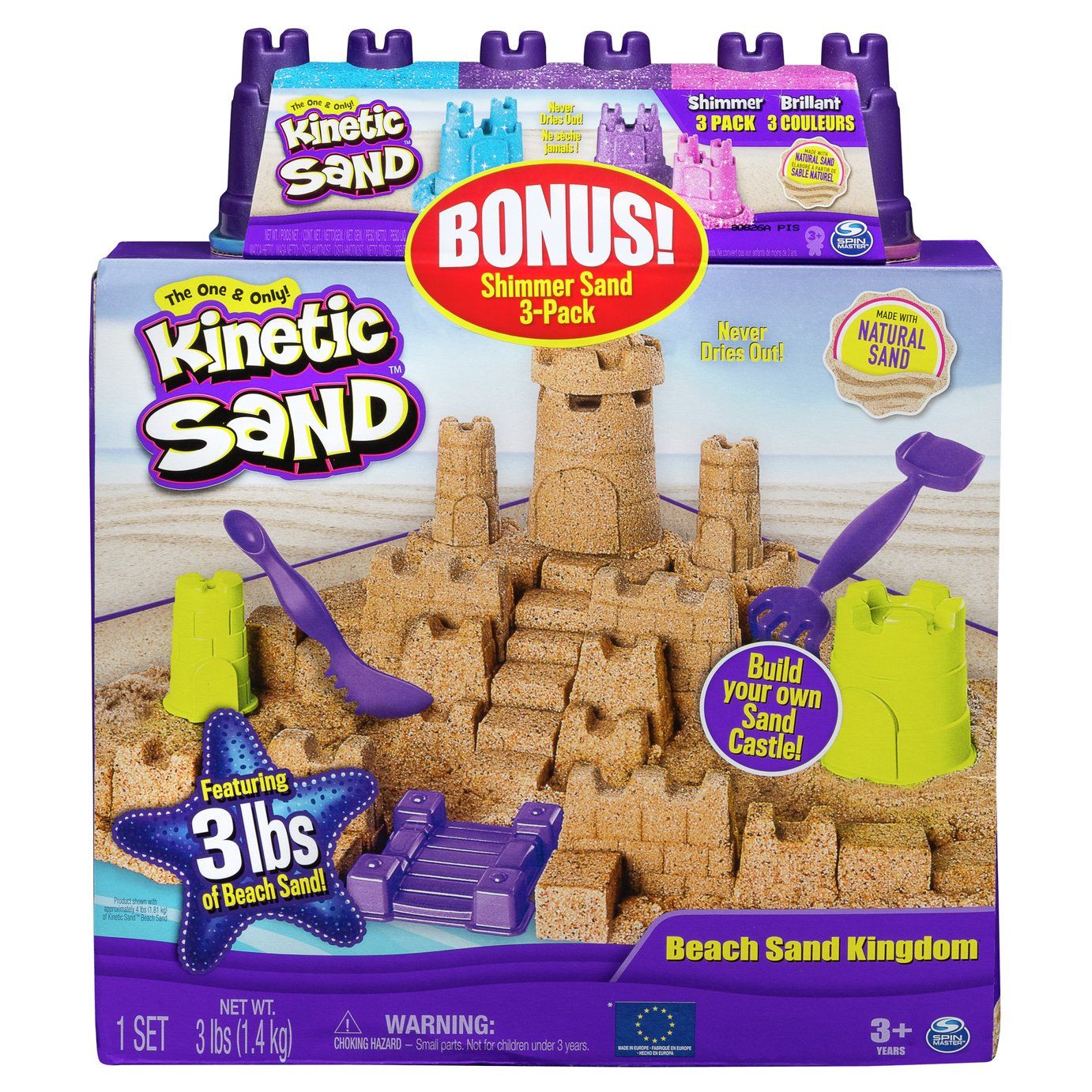 kinetic sand folding sandbox argos