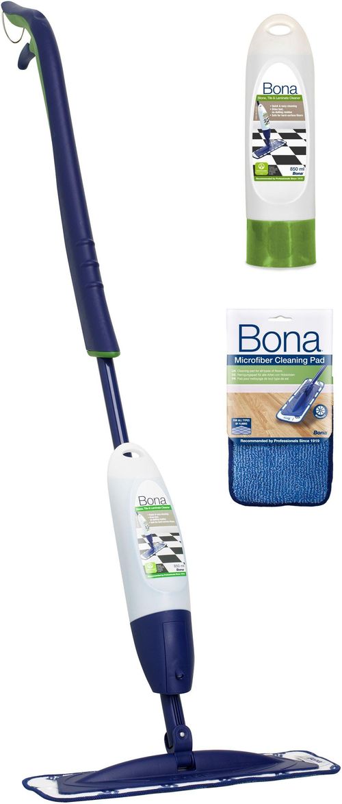 Bona Spray Mop Kit For Stone Tile And Laminate Floors Compare
