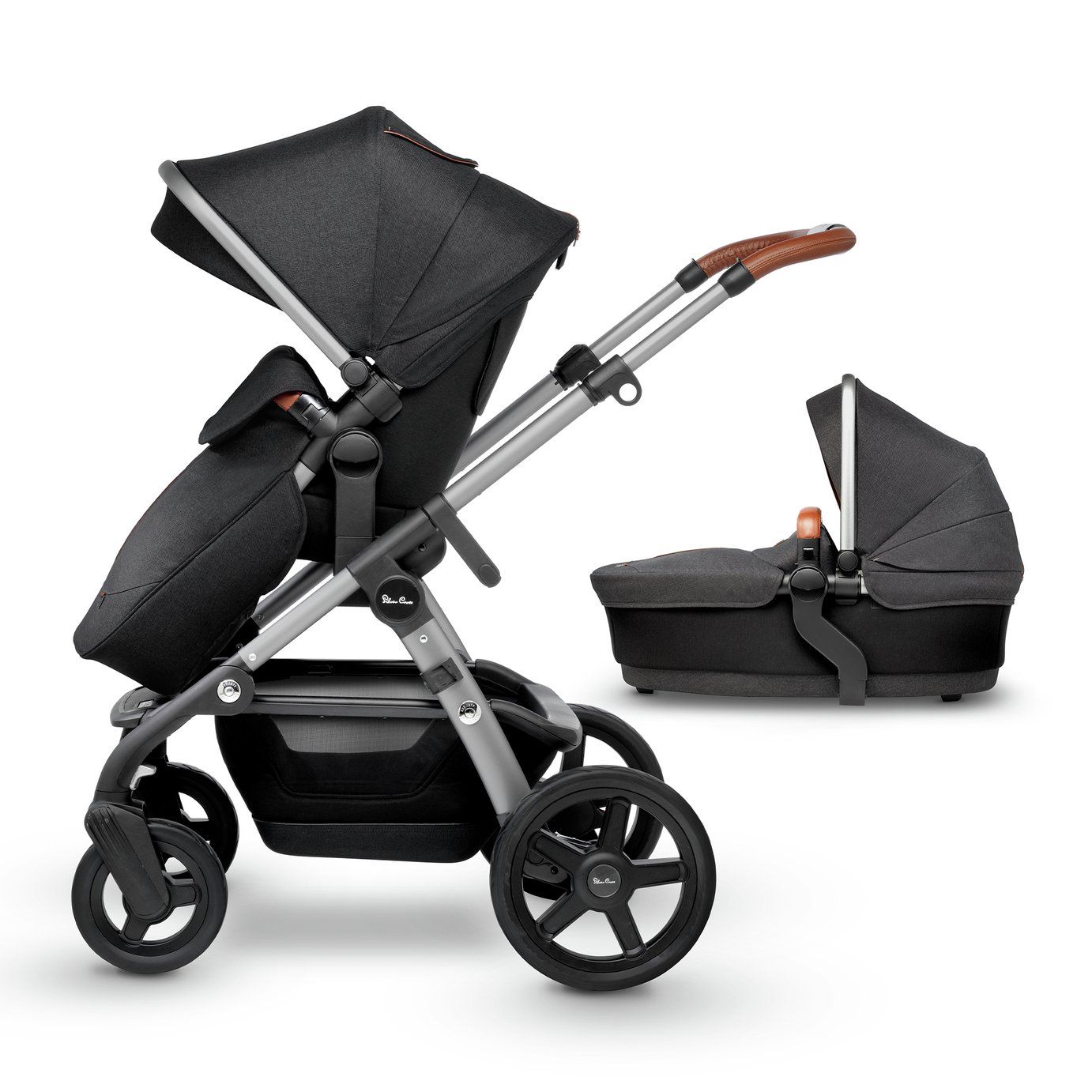 argos silver cross stroller