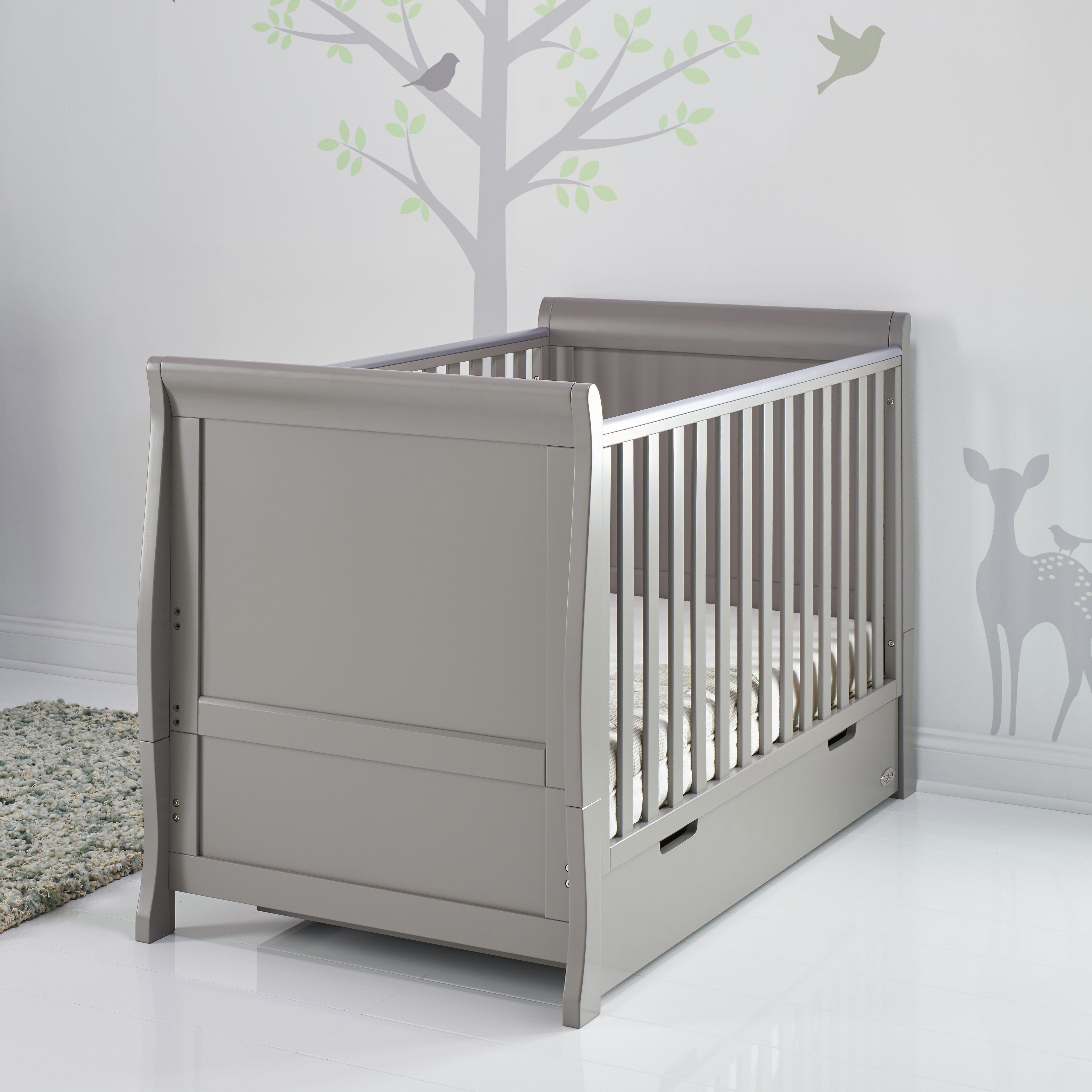 obaby hedgehog cot bed