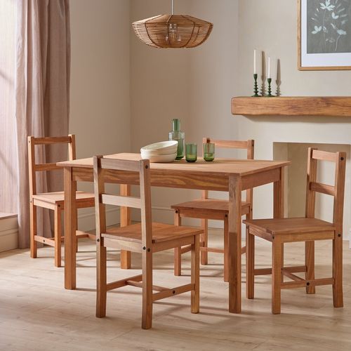 Argos Home Tribeca Wood Effect 6 Seater Dining Table Compare