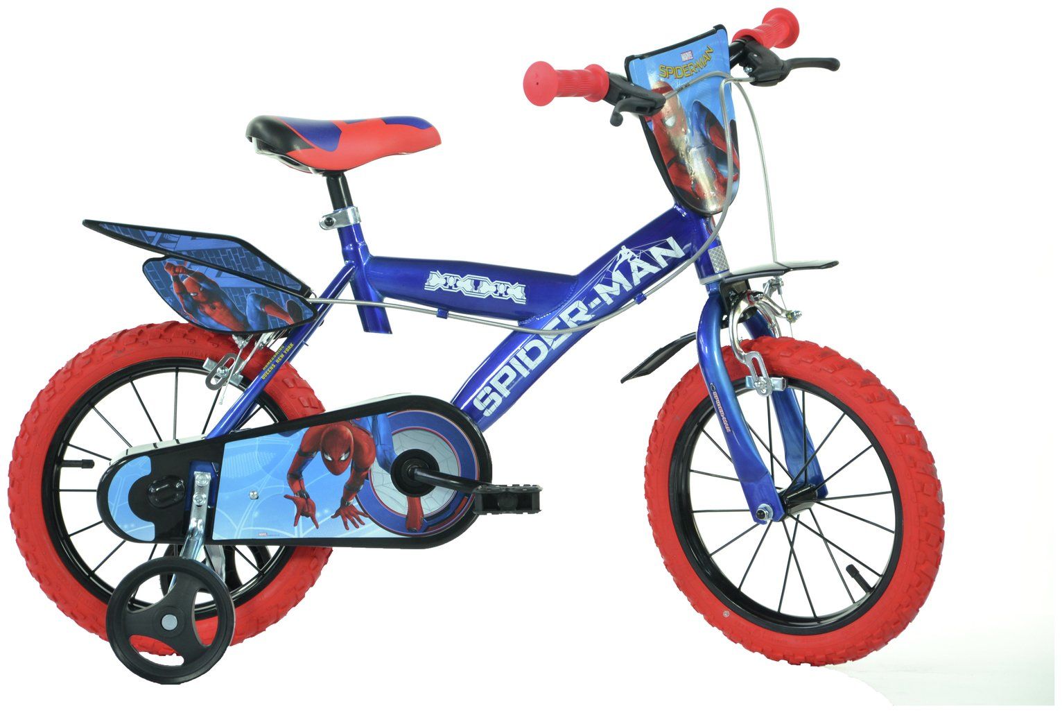 argos spiderman bike