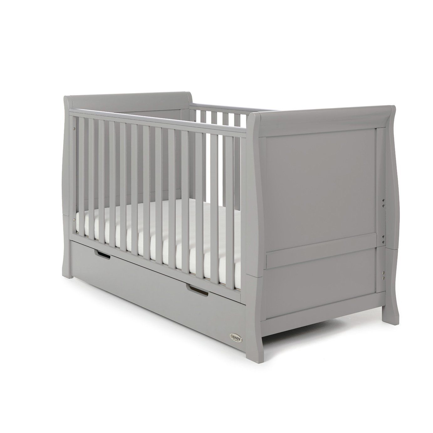 argos grey cot