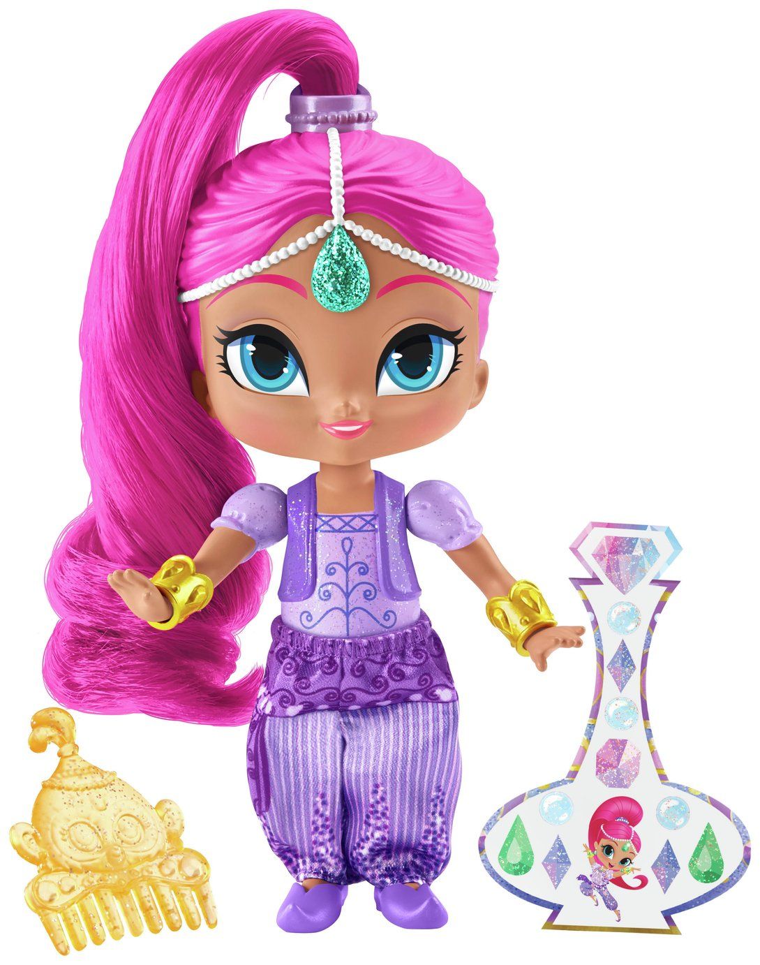 shimmer and shine sleepover triple doll set