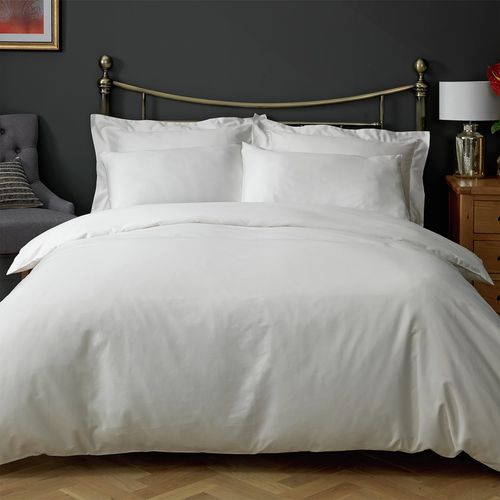 Argos Home 400tc Egyptian Cotton Oxford Duvet Set Double