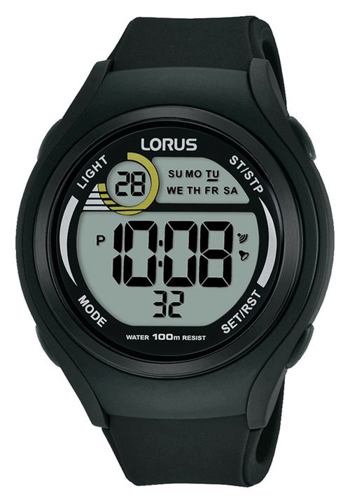 Lorus Men S Black Resin Strap Watch Compare Silverburn Shopping Centre Glasgow