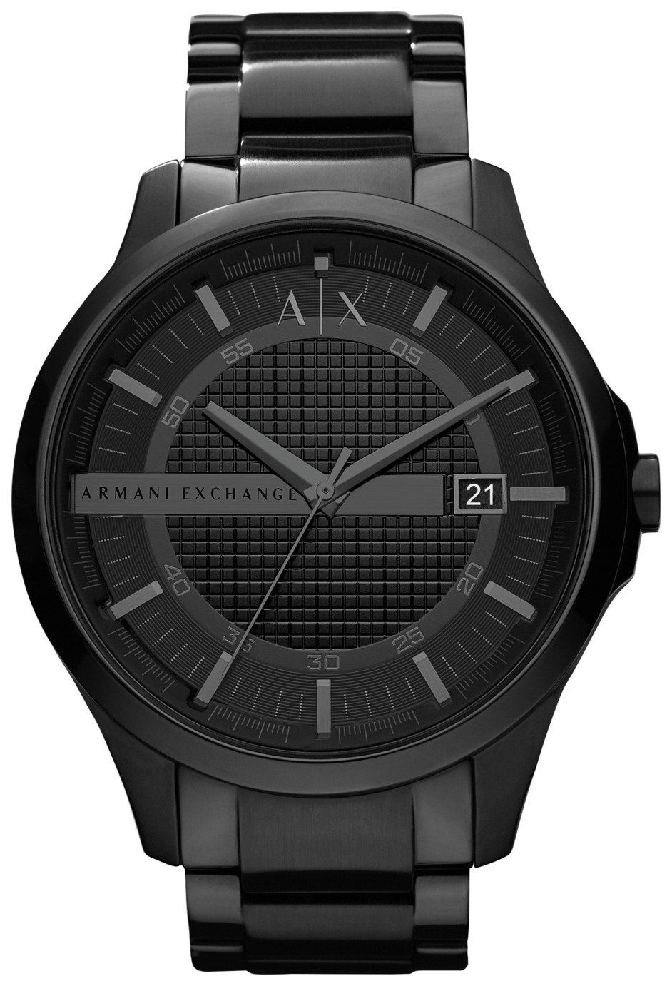 armani exchange men's stainless steel bracelet watch