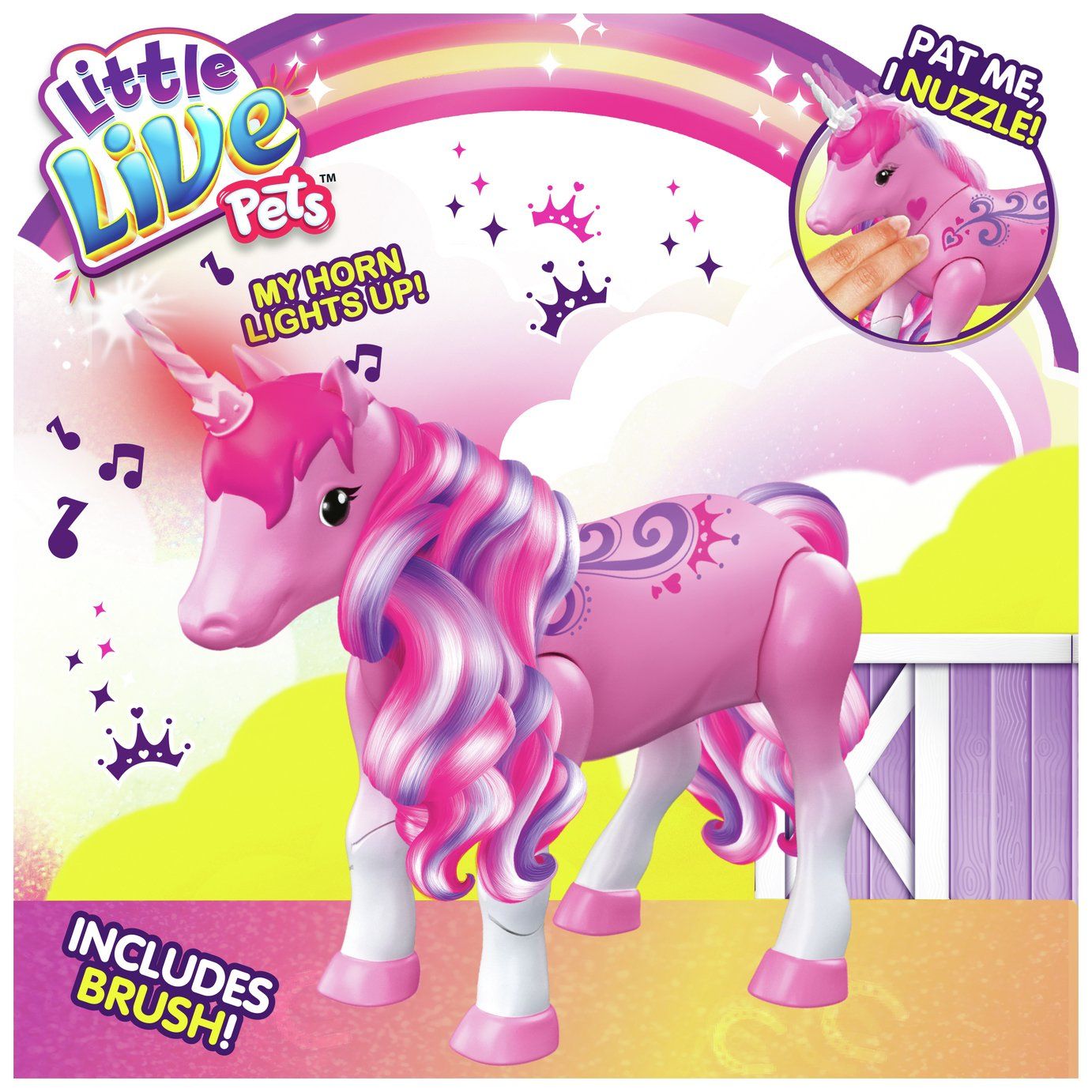 little live pets unicorn shimmer